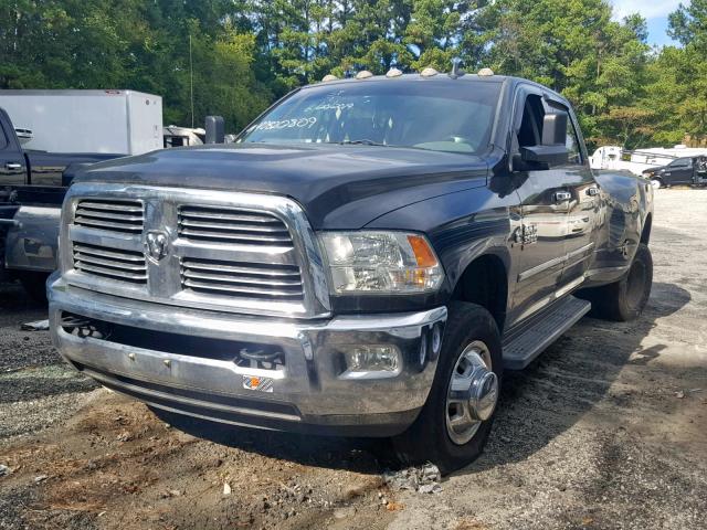 3C63RRHLXFG621327 - 2015 RAM 3500 SLT BLACK photo 2