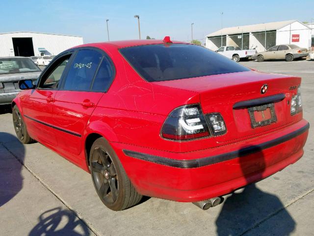 WBAAZ33435KP91465 - 2005 BMW 325 IS SUL RED photo 3