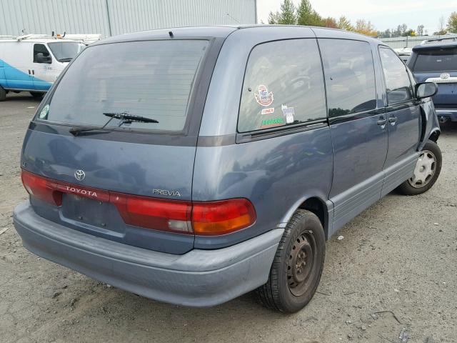 JT3AC12R5P1081888 - 1993 TOYOTA PREVIA LE BLUE photo 4