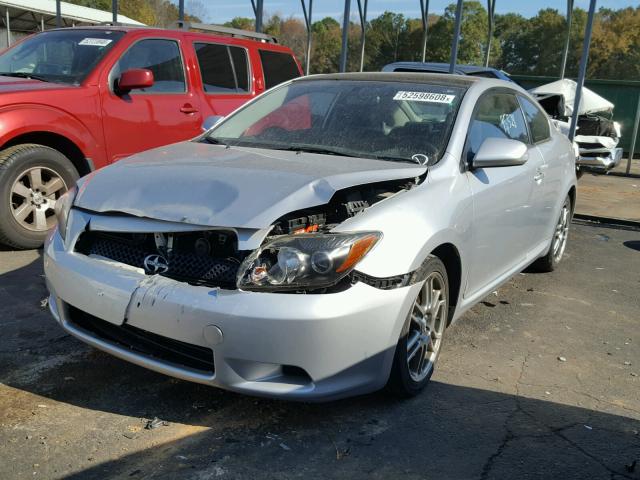 JTKDE167790284889 - 2009 TOYOTA SCION TC ვერცხლისფერი ფოტო 2