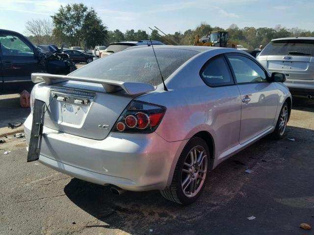 JTKDE167790284889 - 2009 TOYOTA SCION TC ვერცხლისფერი ფოტო 4