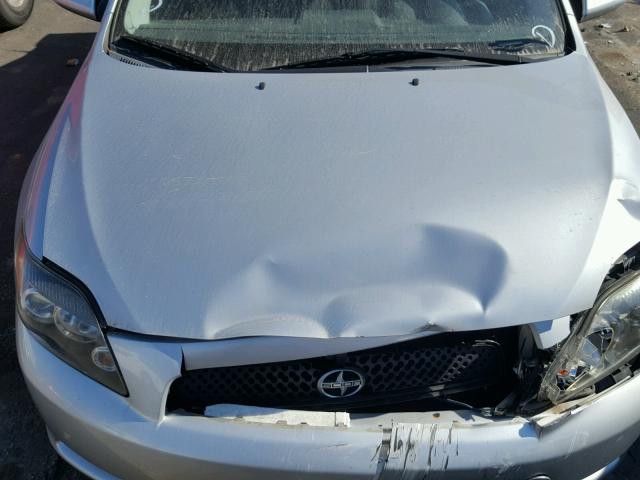 JTKDE167790284889 - 2009 TOYOTA SCION TC ვერცხლისფერი ფოტო 7