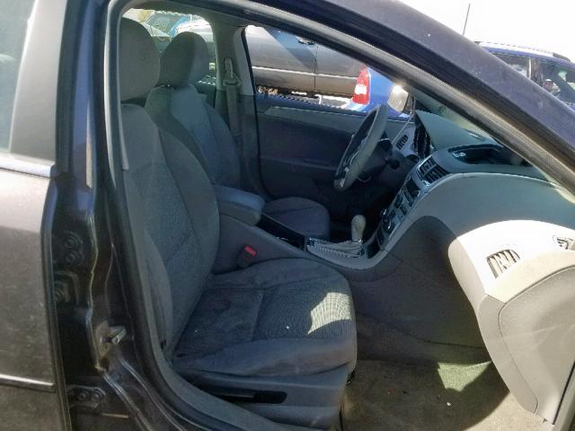 1G1ZC5E00A4128634 - 2010 CHEVROLET MALIBU 1LT 灰色 照片 5