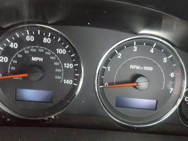 1J8HG48K96C280089 - 2006 JEEP COMMANDER Tünd qırmızı foto 8