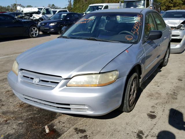 1HGCF86692A140942 - 2002 HONDA ACCORD VAL GRAY photo 2