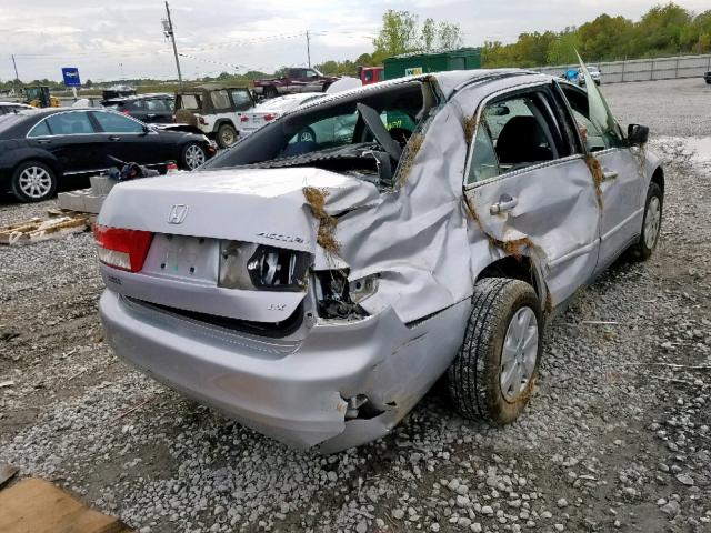 1HGCM56353A077009 - 2003 HONDA ACCORD LX SILVER photo 4