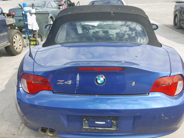 4USBU33566LW68537 - 2006 BMW Z4 3.0 BLUE photo 6