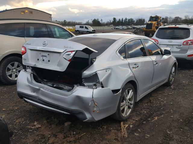 1N4BL3APXHC121972 - 2017 NISSAN ALTIMA 3.5 SILVER photo 4