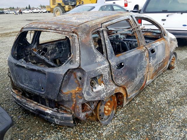 KL1TD66627B736041 - 2007 CHEVROLET AVEO BASE Күйген фото 4