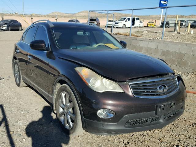 JNKAJ09F08M359604 - 2008 INFINITI EX35 BASE PURPLE photo 1