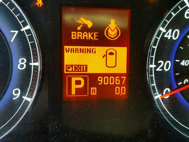 JNKAJ09F08M359604 - 2008 INFINITI EX35 BASE PURPLE photo 8