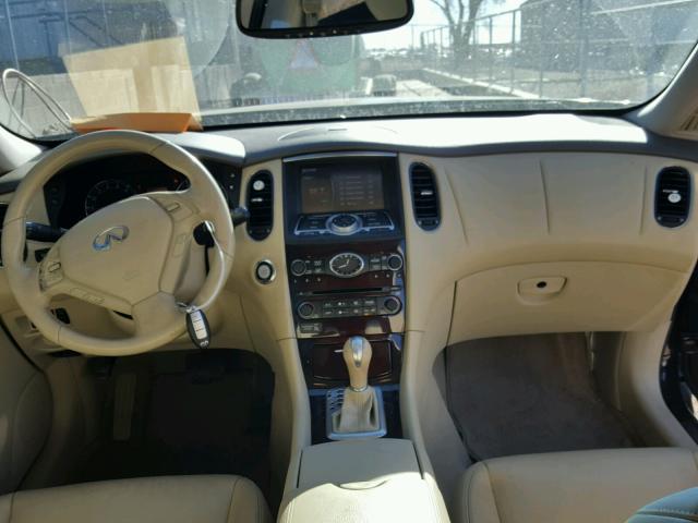 JNKAJ09F08M359604 - 2008 INFINITI EX35 BASE PURPLE photo 9