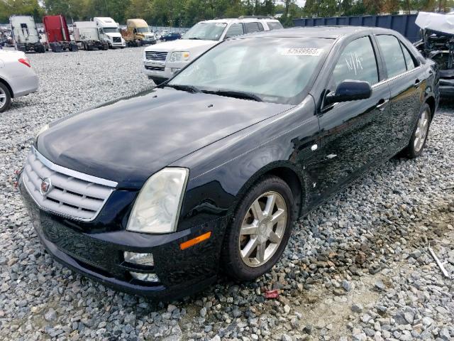 1G6DW677660192963 - 2006 CADILLAC STS BLACK photo 2