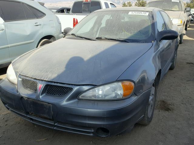 1G2NF52E74M546162 - 2004 PONTIAC GRAND AM S GRAY photo 2