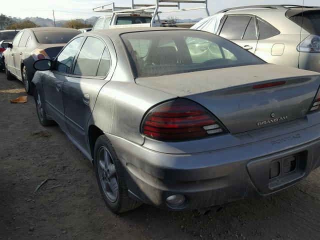 1G2NF52E74M546162 - 2004 PONTIAC GRAND AM S GRAY photo 3