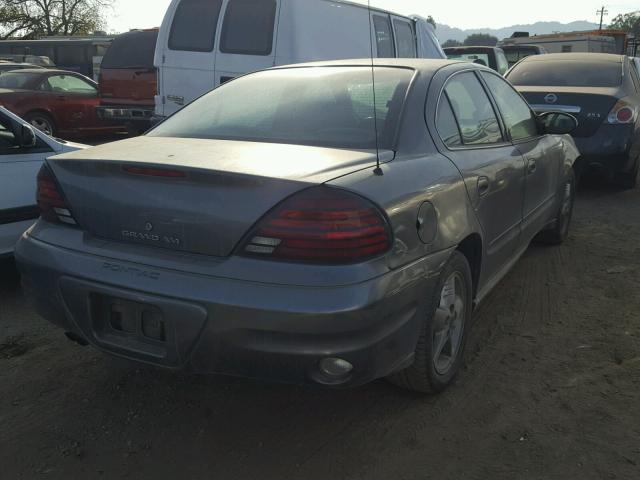 1G2NF52E74M546162 - 2004 PONTIAC GRAND AM S GRAY photo 4