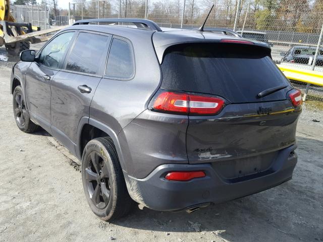 1C4PJMCB9GW130608 - 2016 JEEP CHEROKEE L GRAY photo 3