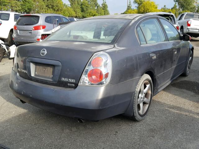 1N4BL11D66N336695 - 2006 NISSAN ALTIMA SE BLACK photo 4