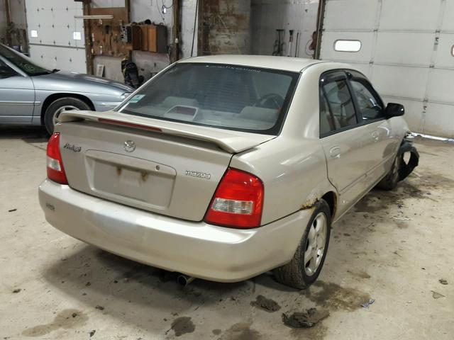 JM1BJ225020509860 - 2002 MAZDA PROTEGE DX TAN photo 4