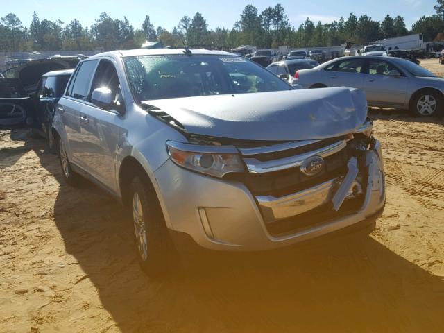 2FMDK3KC4EBA41673 - 2014 FORD EDGE LIMIT SILVER photo 1