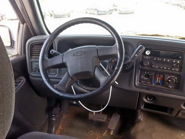 1GCHC23144F129369 - 2004 CHEVROLET SILVERADO WHITE photo 9