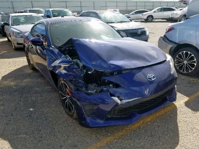 JF1ZNAA1XH9705021 - 2017 TOYOTA 86 BASE BLUE photo 1