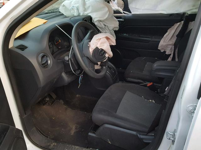 1C4NJDBB5GD509822 - 2016 JEEP COMPASS SP თეთრი ფოტო 5