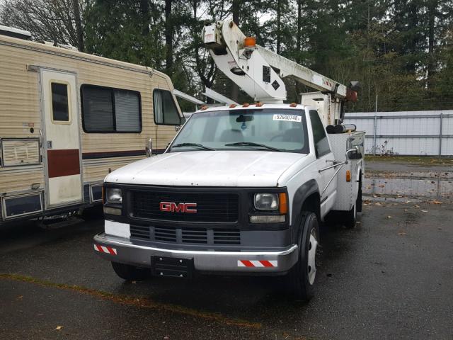 1GDKC34J9YF484694 - 2000 GMC SIERRA C35 WHITE photo 2