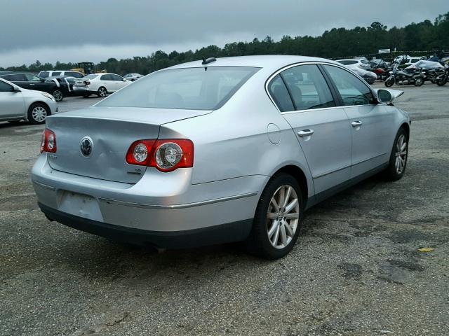 WVWFU93C66P179007 - 2006 VOLKSWAGEN PASSAT 3.6 SILVER photo 4