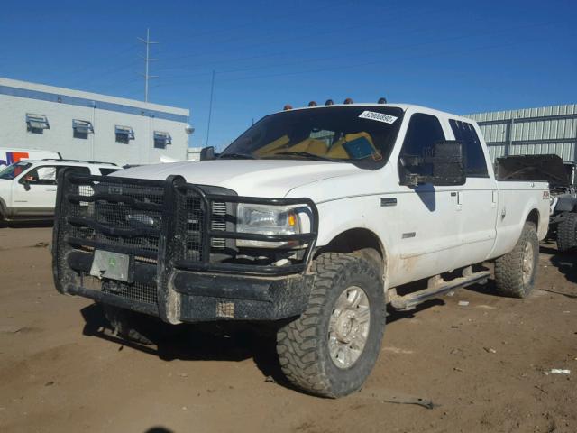 1FTWW31P56EA53522 - 2006 FORD F350 SRW S WHITE photo 2