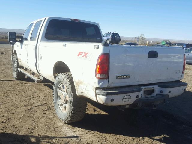 1FTWW31P56EA53522 - 2006 FORD F350 SRW S WHITE photo 3