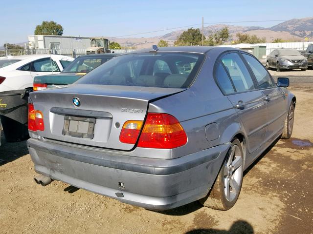 WBAAZ33404KP84133 - 2004 BMW 325 IS SUL GRAY photo 4