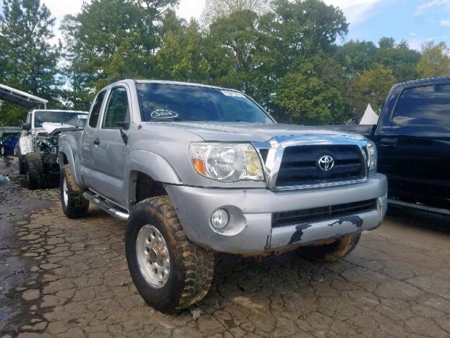 5TEUU42NX6Z180652 - 2006 TOYOTA TACOMA ACC SILVER photo 1