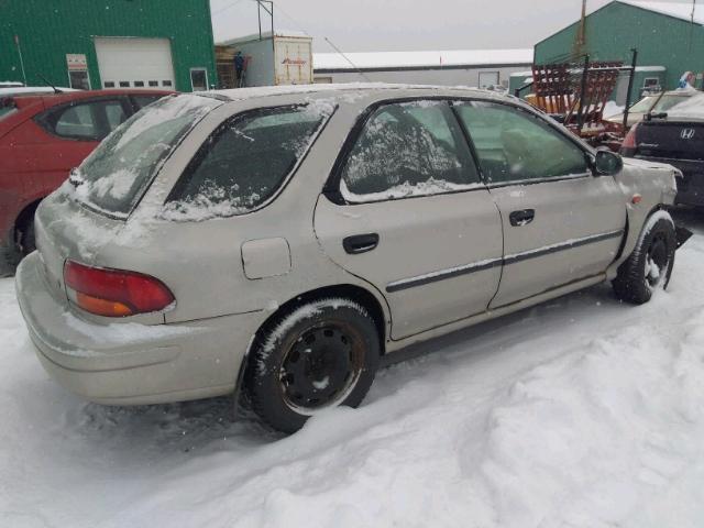 JF1GF4254XG802913 - 1999 SUBARU IMPREZA BR GRAY photo 4