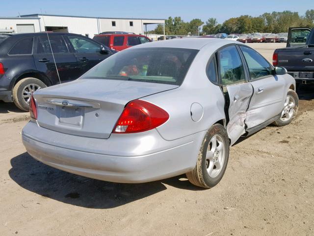 1FAFP552X3G213875 - 2003 FORD TAURUS SES SILVER photo 4