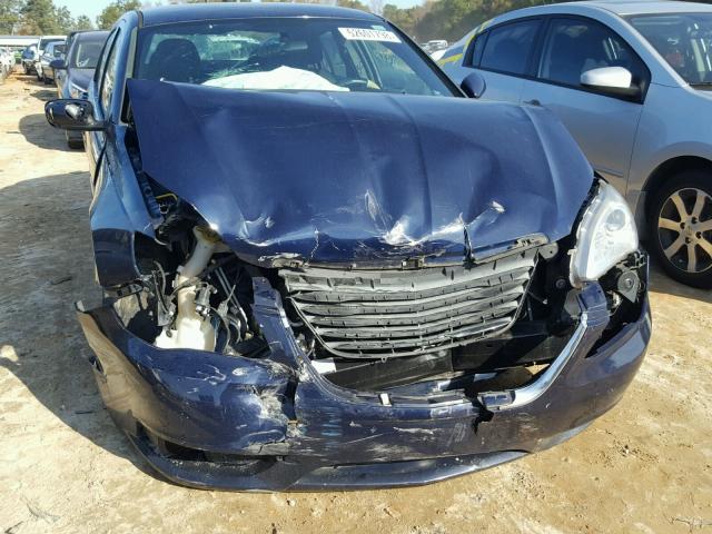 1C3CCBBB9DN656337 - 2013 CHRYSLER 200 TOURIN BLUE photo 9