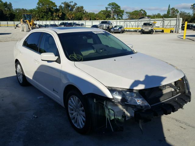 3FADP0L37BR265851 - 2011 FORD FUSION HYB WHITE photo 1