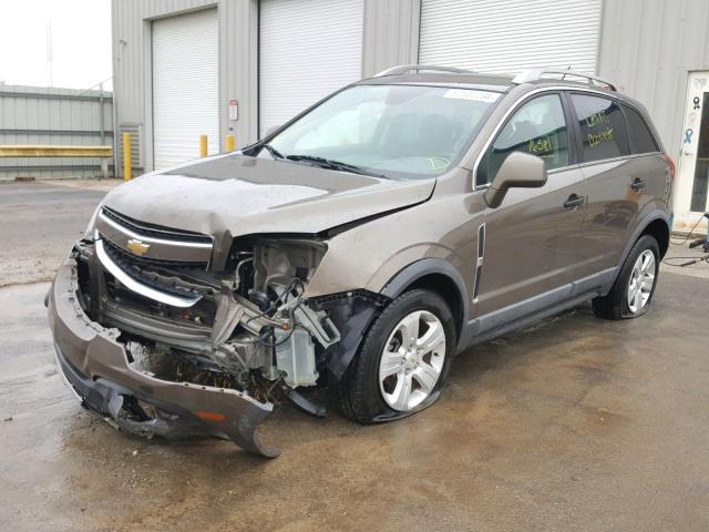 3GNAL2EK3ES526910 - 2014 CHEVROLET CAPTIVA LS 棕色 照片 2