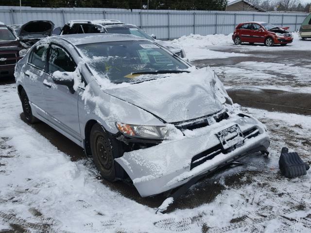 2HGFA16336H012793 - 2006 HONDA CIVIC DX V SILVER photo 1