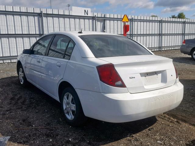 1G8AJ55F36Z109837 - 2006 SATURN ION LEVEL WHITE photo 3