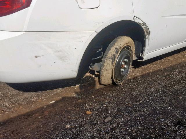 1G8AJ55F36Z109837 - 2006 SATURN ION LEVEL WHITE photo 9