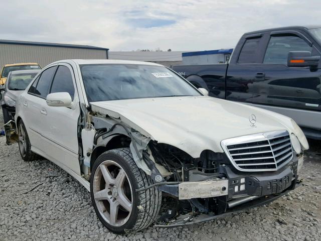 WDBUF56X99B423614 - 2009 MERCEDES-BENZ E 350 WHITE photo 1