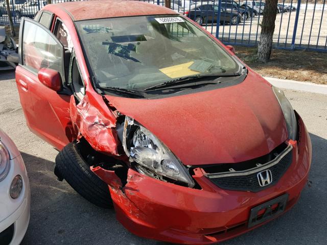 JHMGE8G33DC050120 - 2013 HONDA FIT RED photo 1