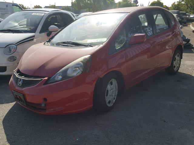 JHMGE8G33DC050120 - 2013 HONDA FIT RED photo 2