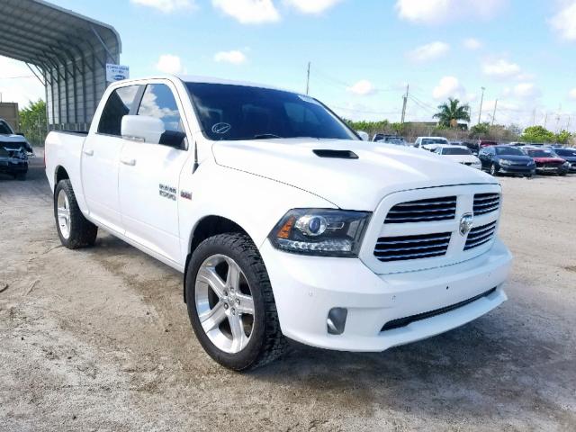 1C6RR6MT4GS389199 - 2016 RAM 1500 SPORT WHITE photo 1