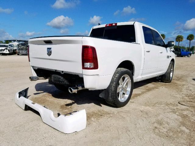 1C6RR6MT4GS389199 - 2016 RAM 1500 SPORT WHITE photo 4