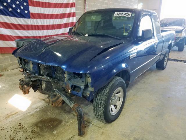 1FTYR14D88PA86169 - 2008 FORD RANGER SUP BLUE photo 2