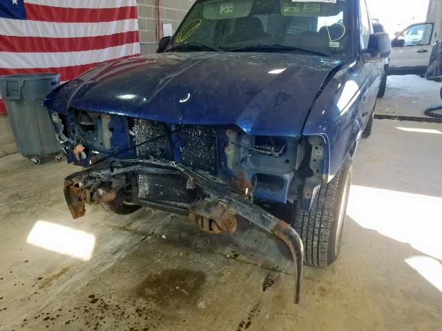 1FTYR14D88PA86169 - 2008 FORD RANGER SUP BLUE photo 9