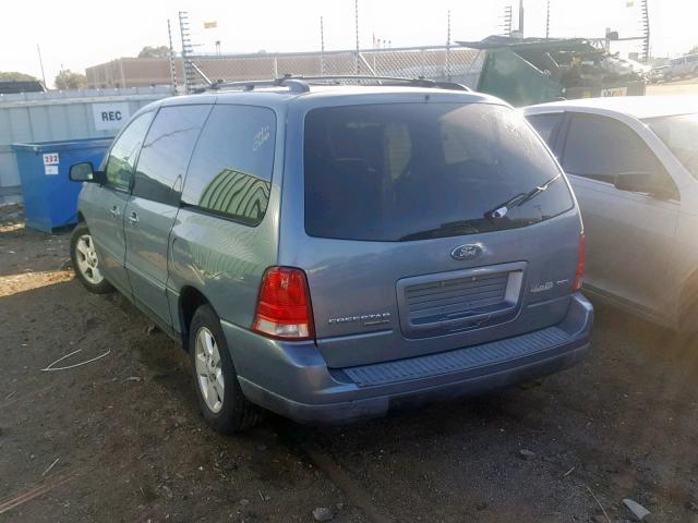 2FMDA57644BA09063 - 2004 FORD FREESTAR S BLUE photo 3