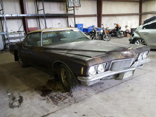 494871H920216 - 1971 BUICK RIVIERA BROWN photo 1